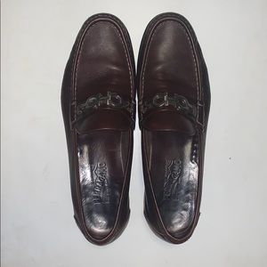FERRAGAMO Classic leather loafer (brown)